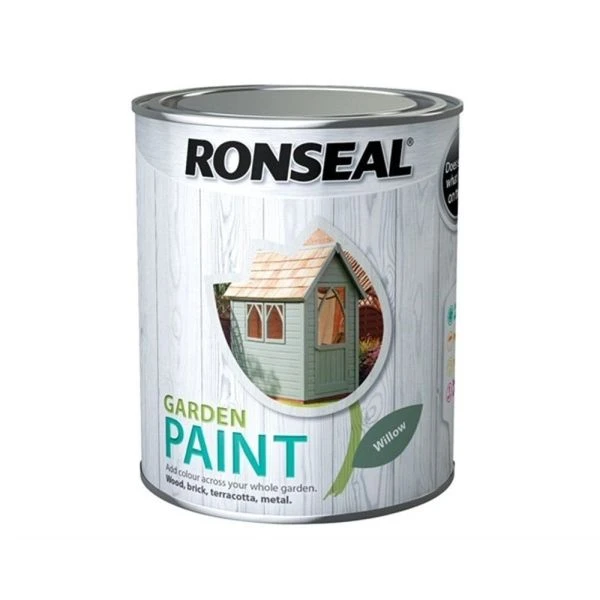 Ronseal 750ml Willow Garden Colour Paint Ronseal 750ml Willow Garden Colour Paint -Best Gardening Store 5010214873968