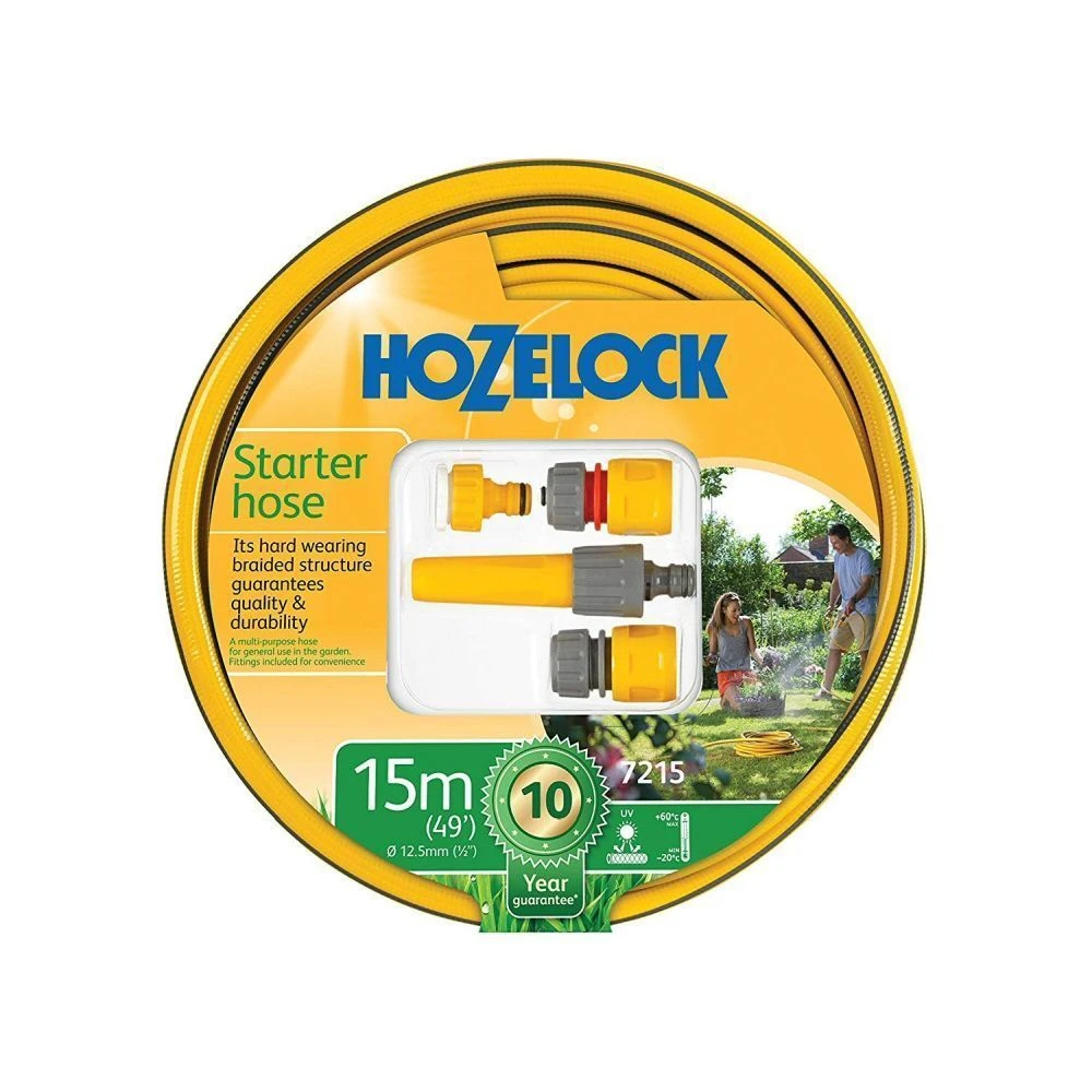 Hozelock 15m Starter Hose Set Hozelock 15m Starter Hose Set -Best Gardening Store 5010646053198 ad509fb4 c645 41a6 a8de 701e5c6b3547