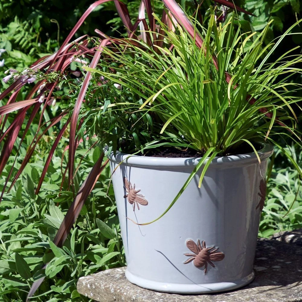 Woodlodge 38cm Green Bee Planter Woodlodge 38cm Green Bee Planter -Best Gardening Store 5021346434620 2