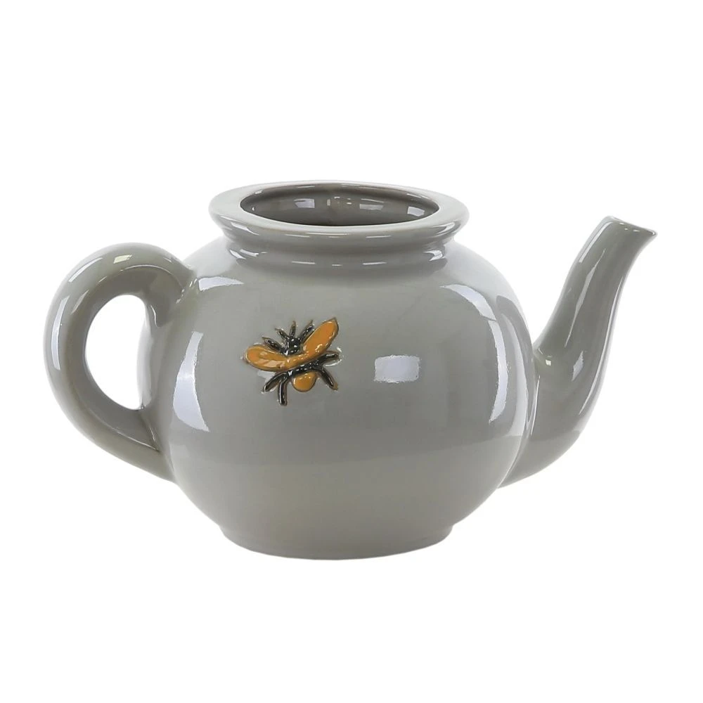 Woodlodge 15CM Grey Teapot Wall Planter Woodlodge 15CM Grey Teapot Wall Planter -Best Gardening Store 5021346441505
