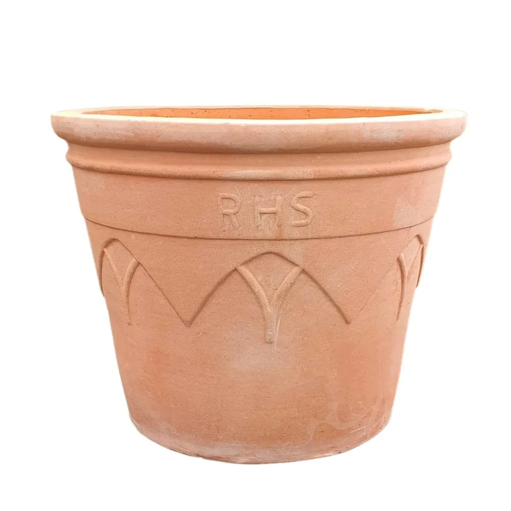 Woodlodge 39cm Terracotta RHS 2 Tapered Arches Pot Woodlodge 39cm Terracotta RHS 2 Tapered Arches Pot -Best Gardening Store 5021346497052 04b90c76 0c98 4312 bd6d 224ec0c1d1bc