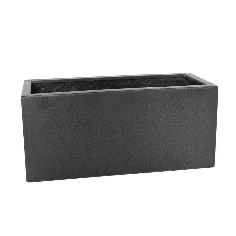 Woodlodge 40cm Black Polylite Trough Planter Woodlodge 40cm Black Polylite Trough Planter -Best Gardening Store 5021346504125 088a4d73 91c7 484c 987b 103d8da93d61