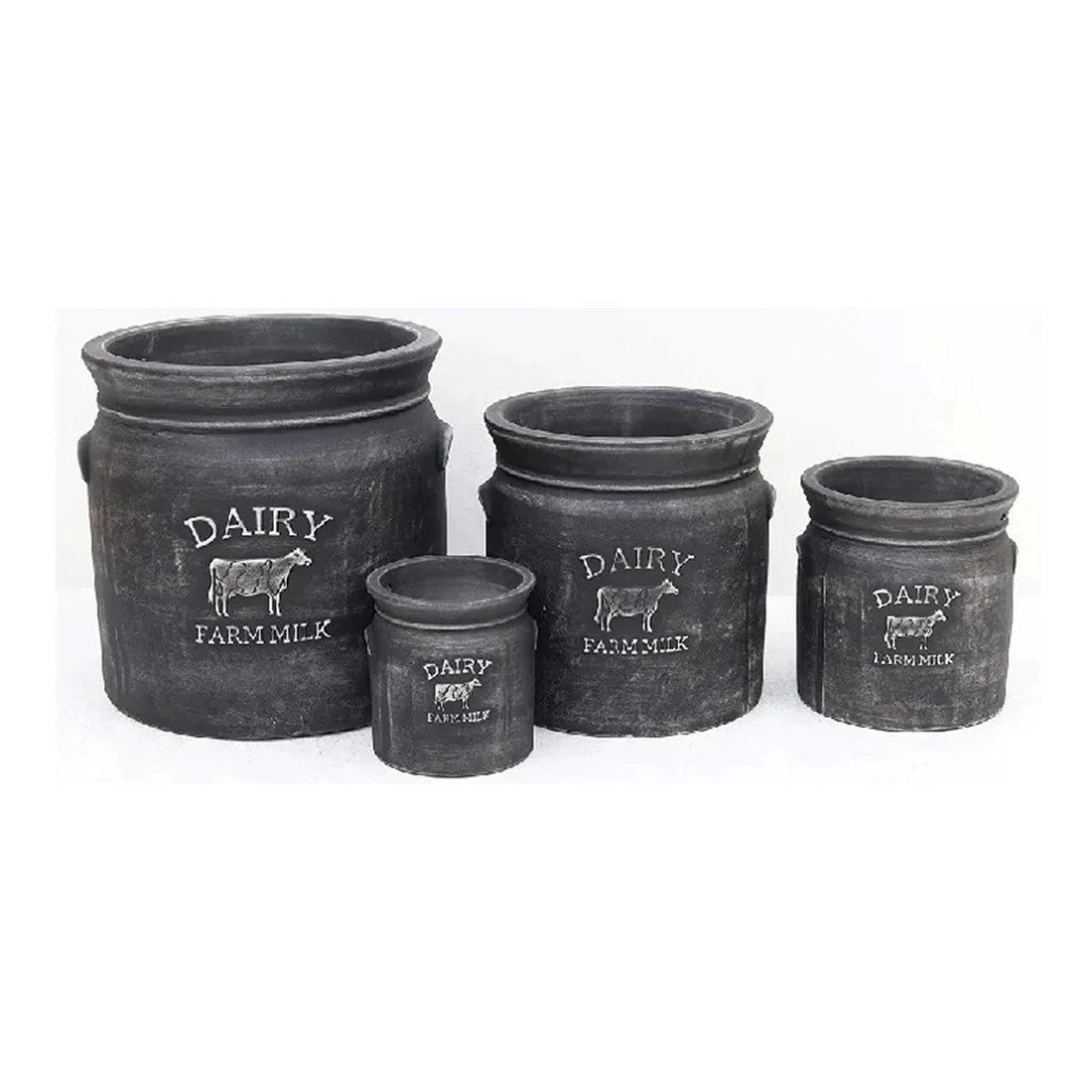 Woodlodge 38cm Black Wash Milk Churn Pot Woodlodge 38cm Black Wash Milk Churn Pot -Best Gardening Store 5021346525922 2 5e50b38b 04c9 41b3 bb3f 22713779d924