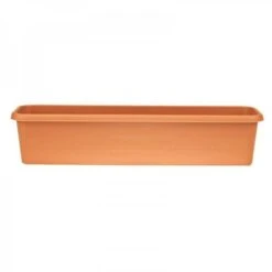 Stewarts 100cm Terracotta Plastic Garden Trough