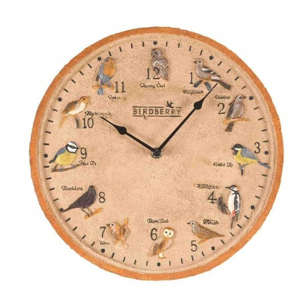 Outside In 12" Birdberry Wall Clock Outside In 12" Birdberry Wall Clock -Best Gardening Store 5050642006378 8faa0fda a28f 486e a592 7584ca688e4c