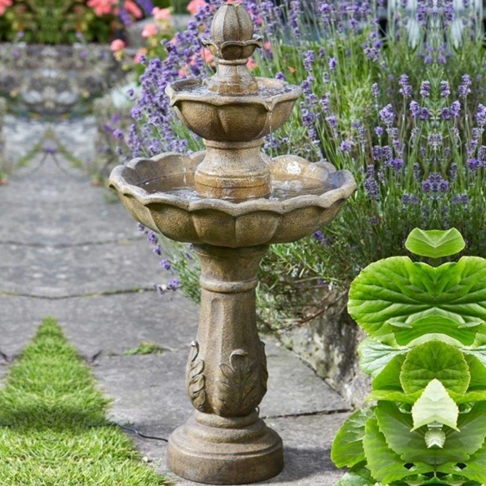 Smart Solar 98cm 3-Tier Kingsbury Solar Water Feature Smart Solar 98cm 3-Tier Kingsbury Solar Water Feature -Best Gardening Store 5050642013253 2