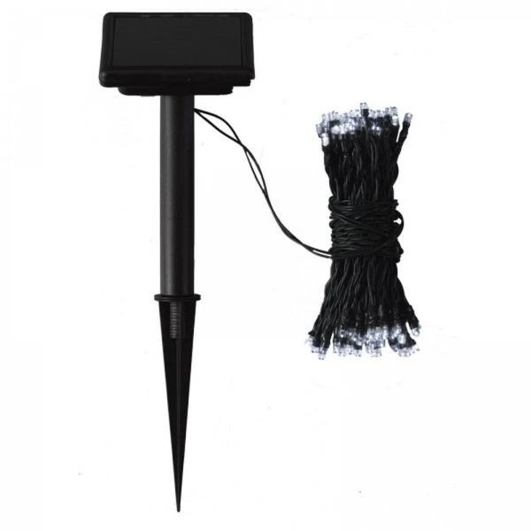 Smart Solar 100 LED Cool White String Lights Smart Solar 100 LED Cool White String Lights -Best Gardening Store 5050642032469