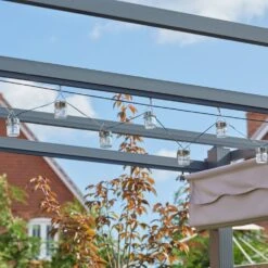 Smart Solar 10 Firefly LED Opal Jar String Lights 3 Smart Solar 10 Firefly LED Opal Jar String Lights -Best Gardening Store 5050642067638 4