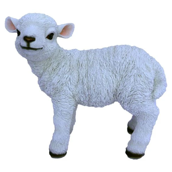Vivid Arts 38.5cm Standing Lamb - XRL-STLB-B Vivid Arts 38.5cm Standing Lamb - XRL-STLB-B -Best Gardening Store 5055195017567