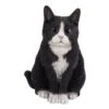 Vivid Arts 30cm Black & White Sitting Cat - XRL-SC35-B