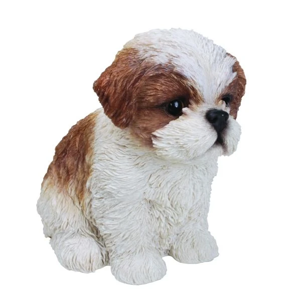 Vivid Arts 17cm Brown Shih-Tzu Puppy Pet Pals - PP-STZU Vivid Arts 17cm Brown Shih-Tzu Puppy Pet Pals - PP-STZU -Best Gardening Store 5055195023278