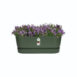 Elho 70cm Living Concrete Greenville Trough Long -Best Gardening Store 8711904357764 3